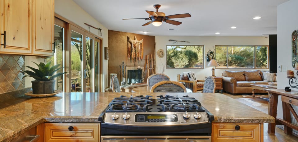 GE Profile Gas Range with electric oven