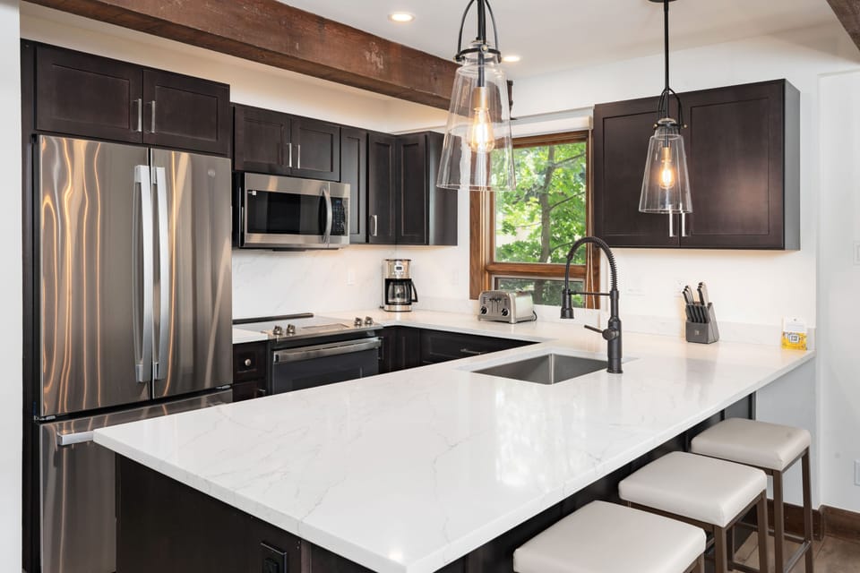 Fully Stocked Kitchen
