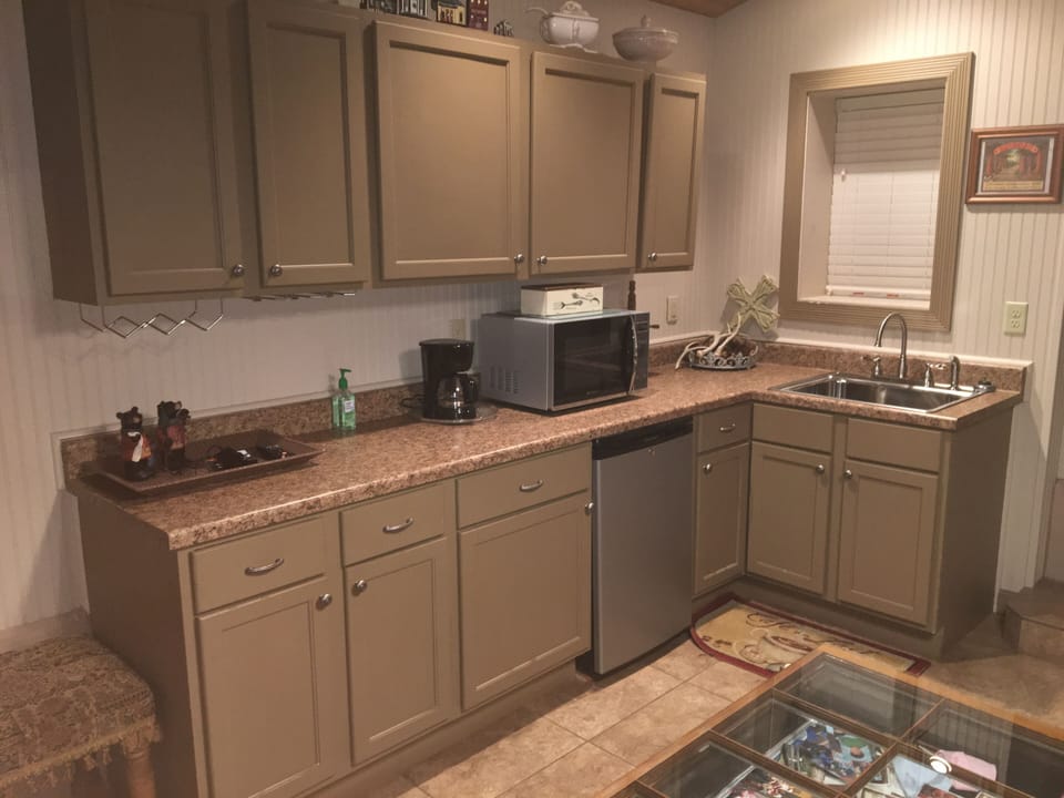 Kitchenette in separate master suite