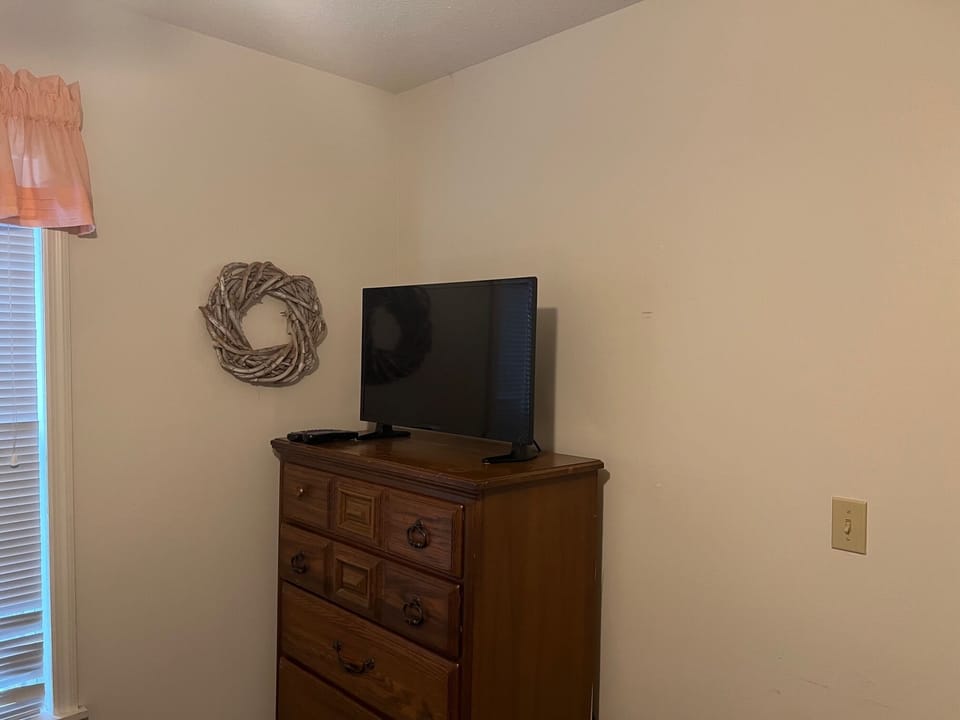 Queen bedroom TV