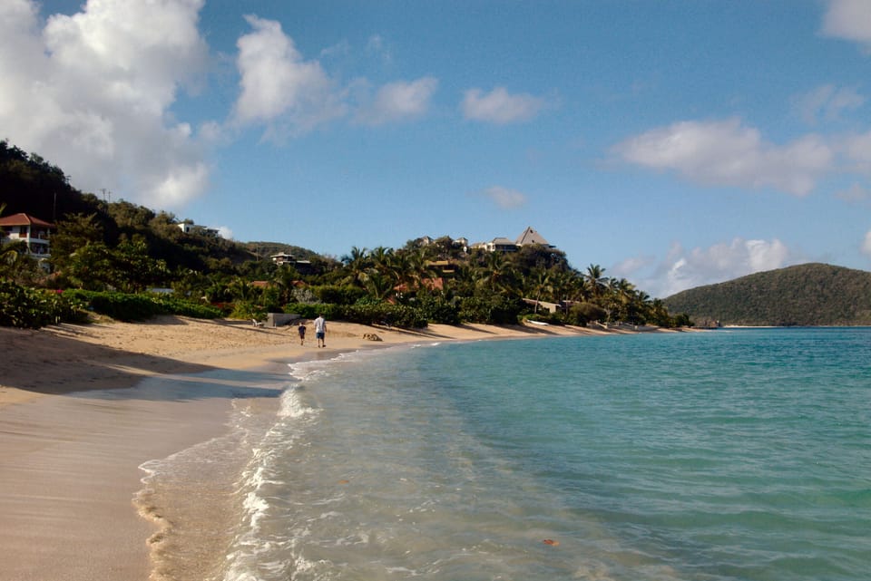 The beach at Mahoe