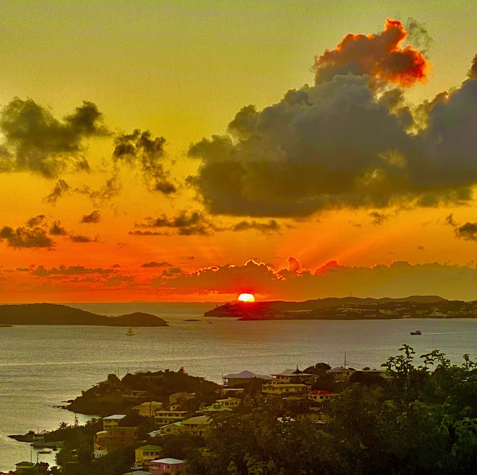 Sun is setting