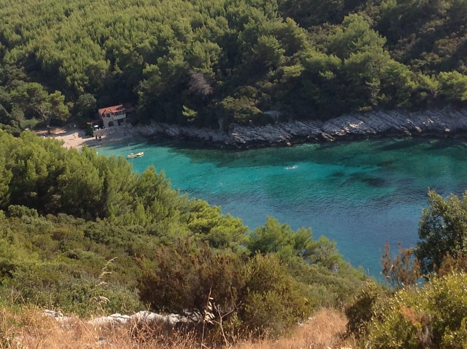 Nearby Bay of Zitna, one of many places you can visit from the house