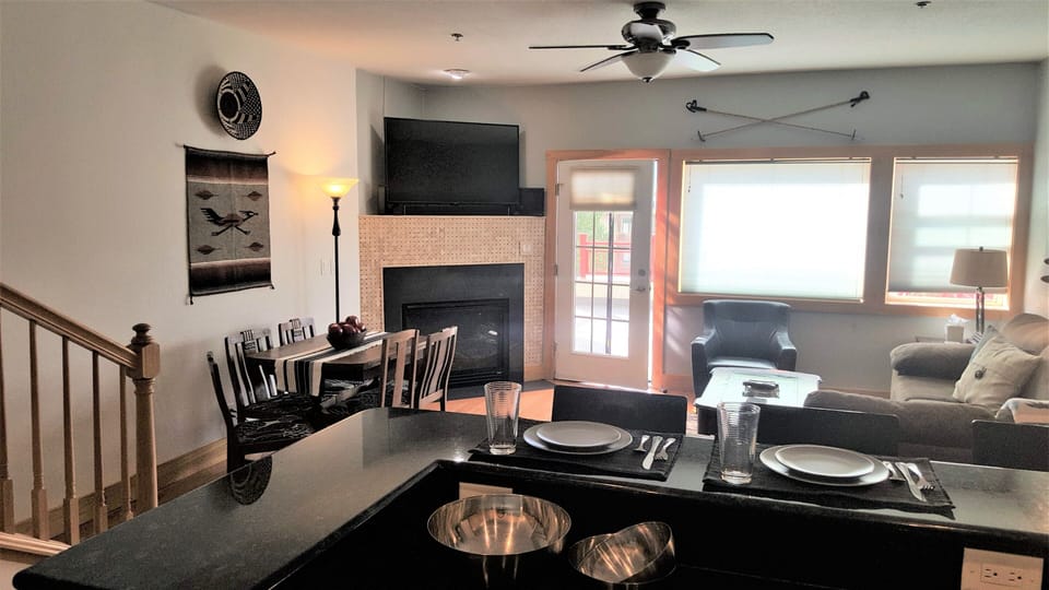 View of Living Room from Kitchen