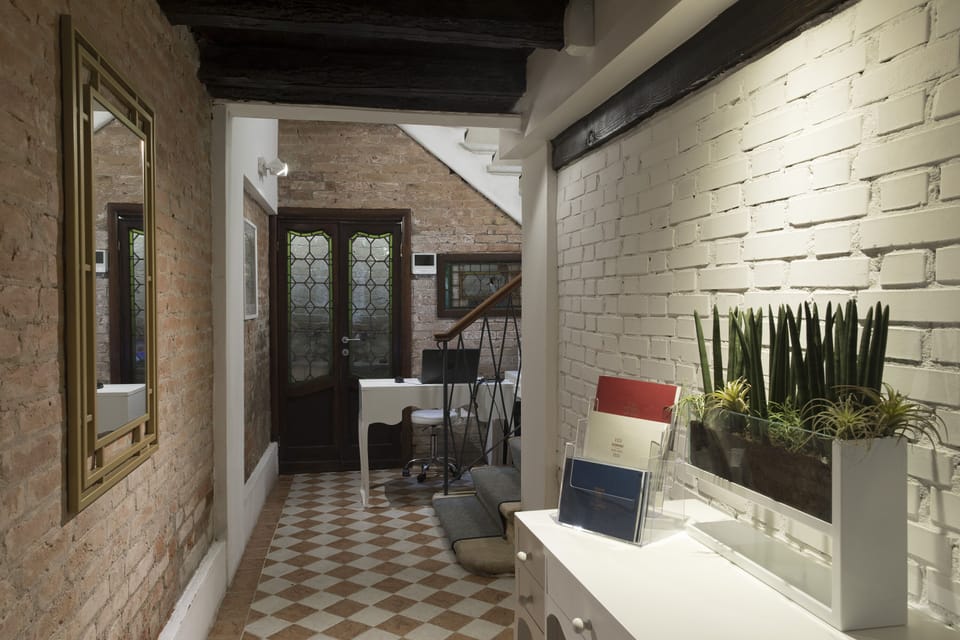 Interior entrance