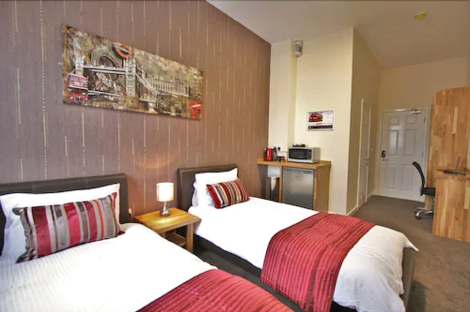 Desk, iron/ironing board, free WiFi, bed sheets