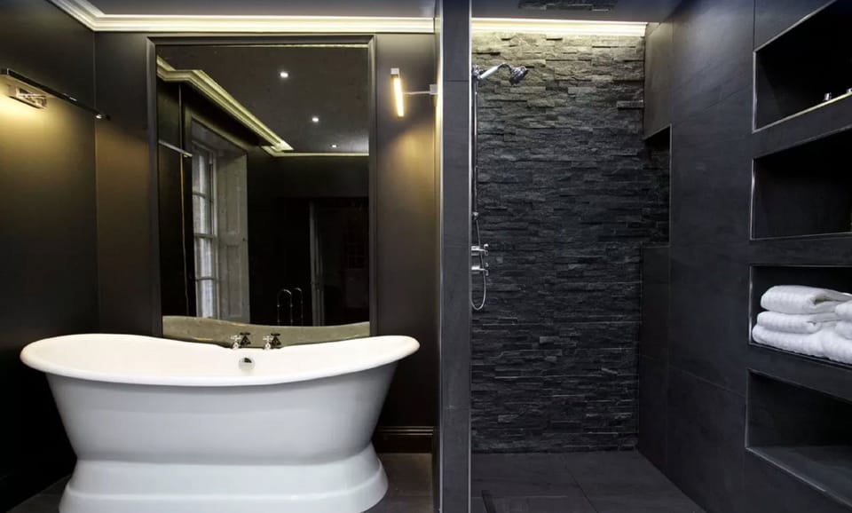 Free toiletries, hair dryer, towels, soap