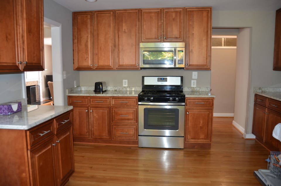 Spacious and fully equipped kitchen for those who hope to cook