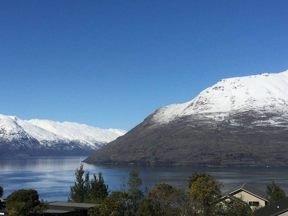 Lounge Balcony Right View, Incredible lake and mountain views.