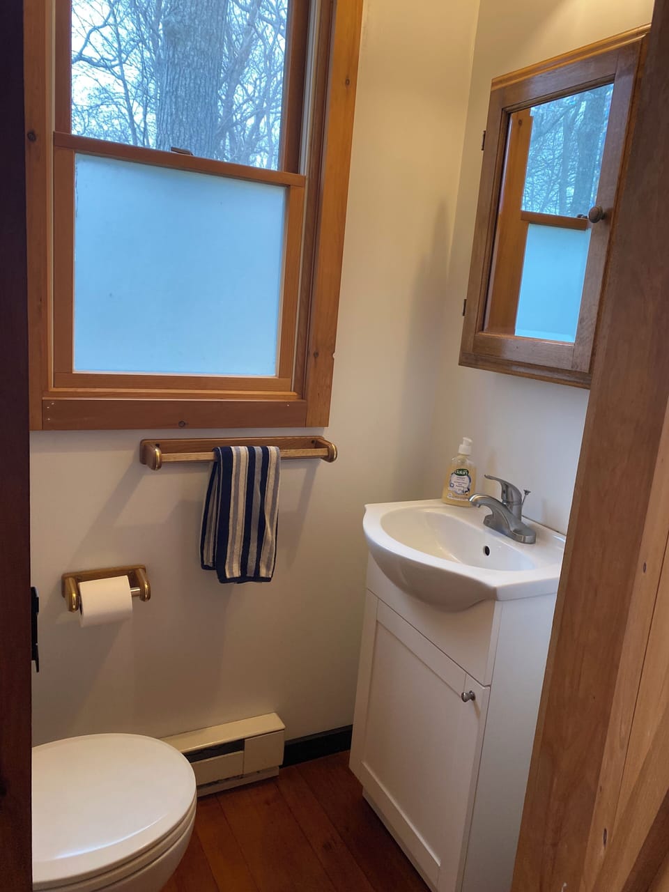 This is the half bath