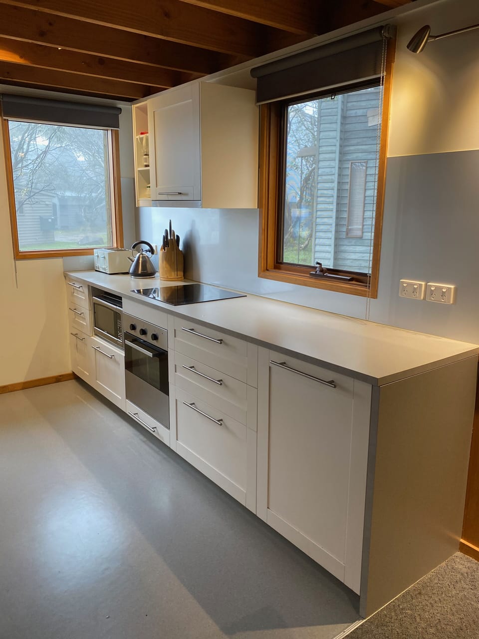 New kitchen with all the mod cons