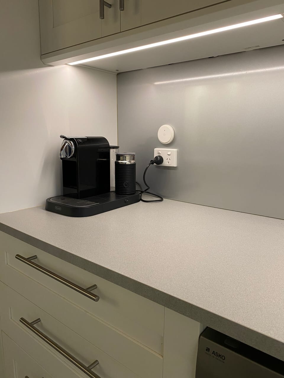 Nespresso capsule coffee machine