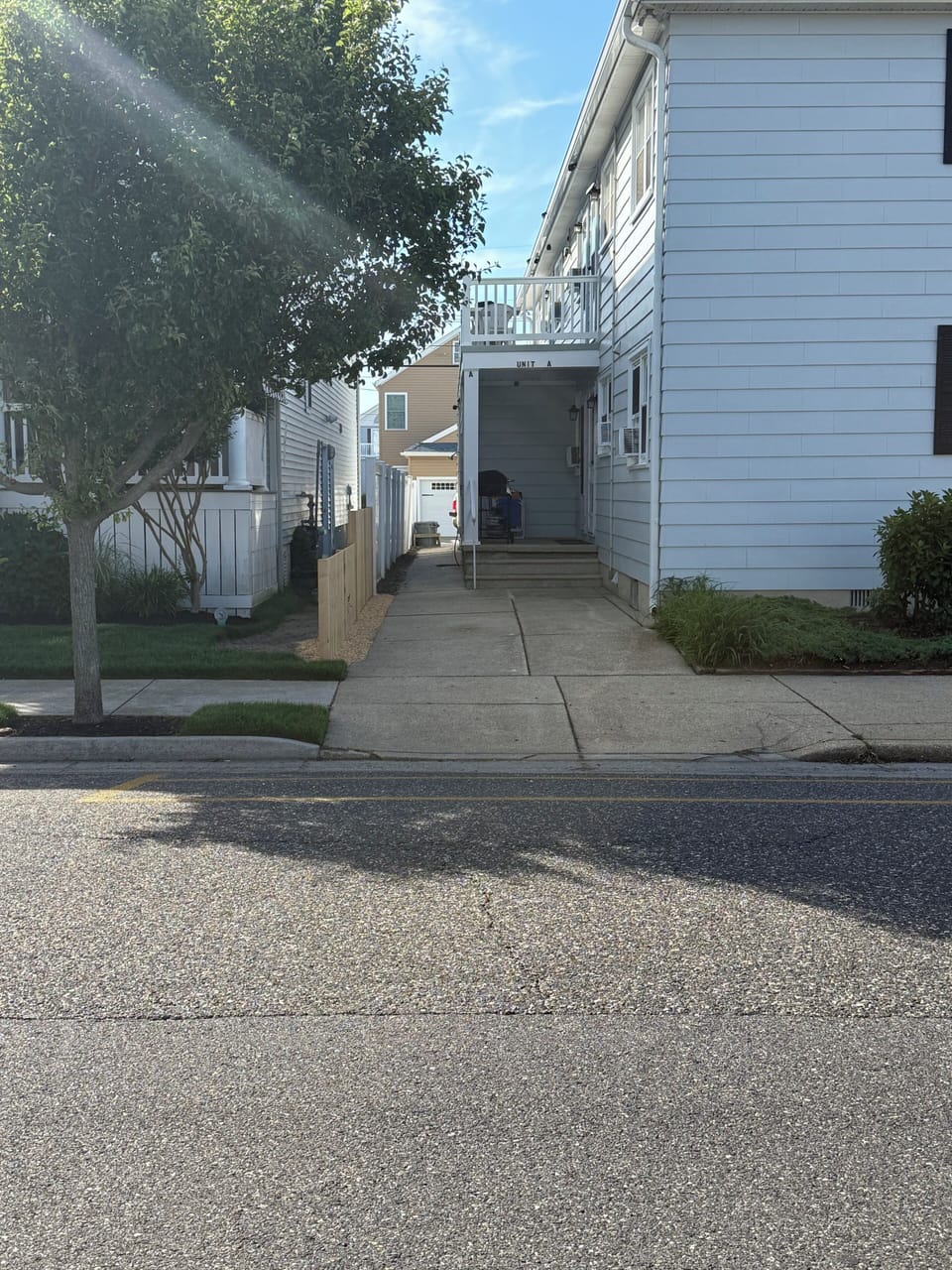 Driveway located off of asbury Avenue 
