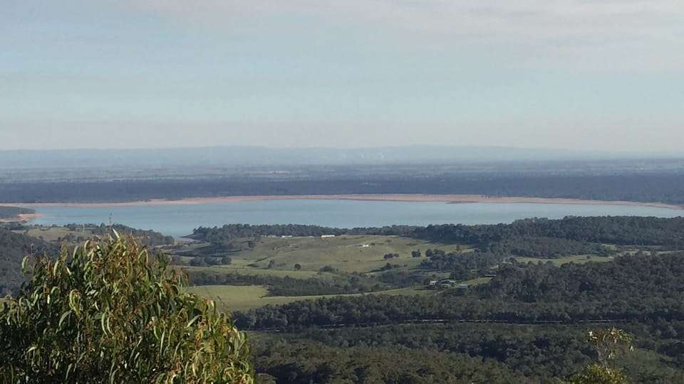 Glenmaggie lake from lookout