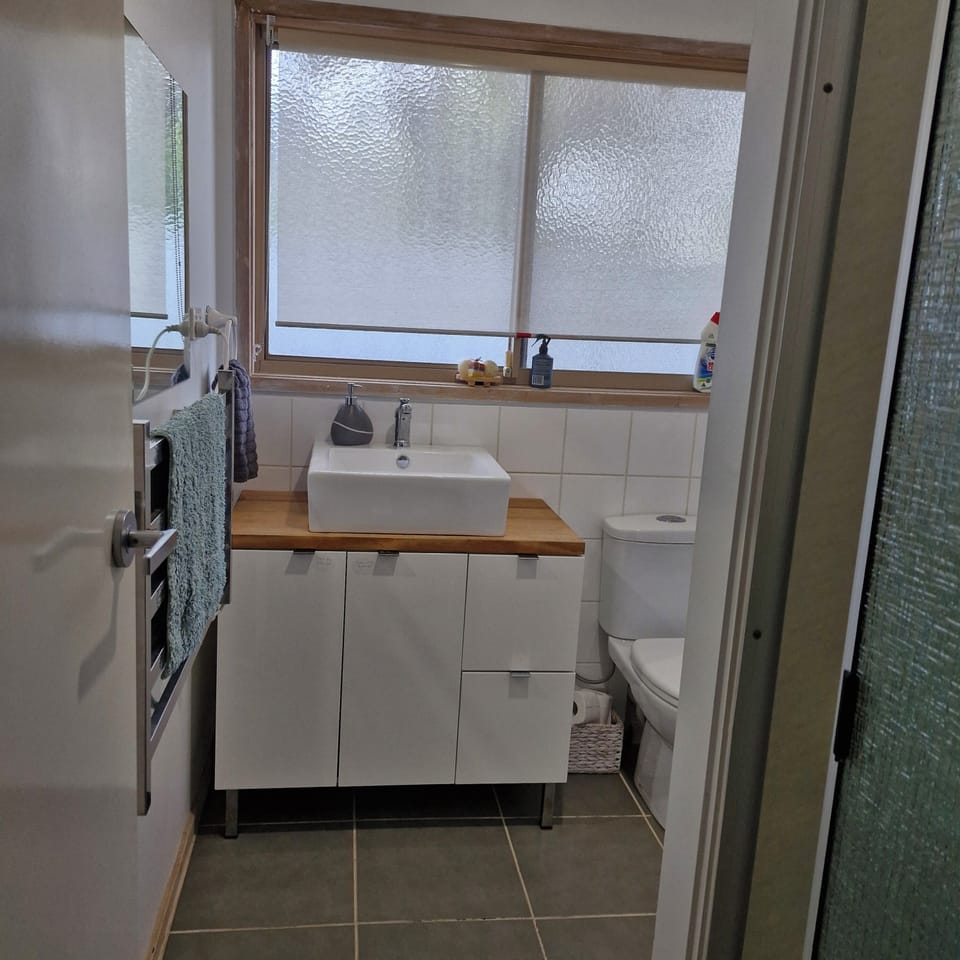 Bathroom with shower & toilet