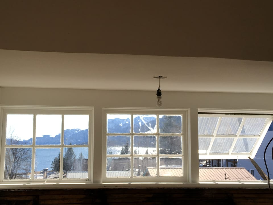 Views from kitchen 