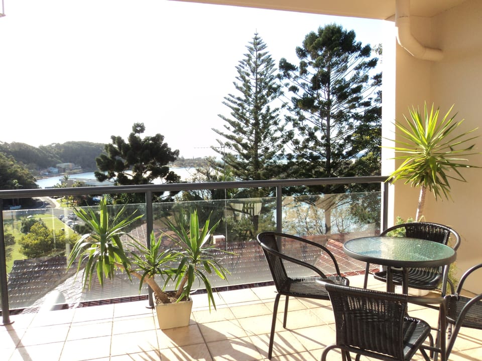 View from apartment balcony