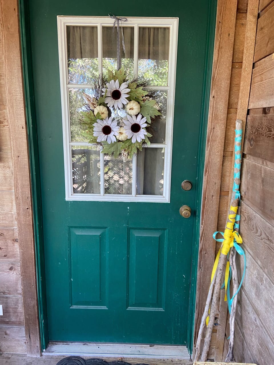 Front door porch 
