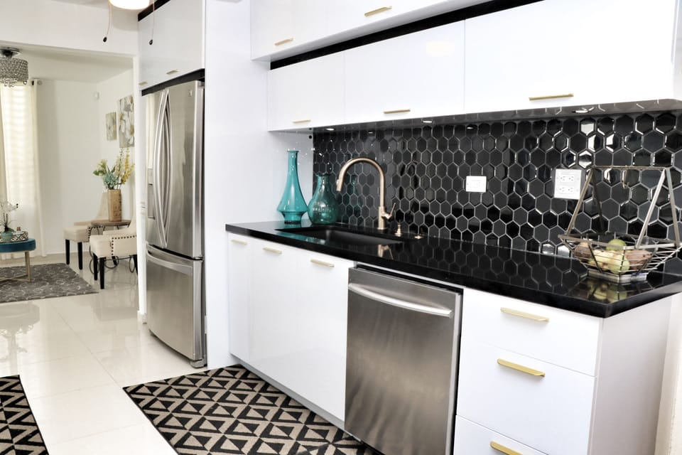 modern equipped kitchen