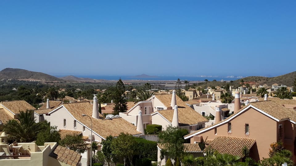 View of La Manga Club and Mar Menor