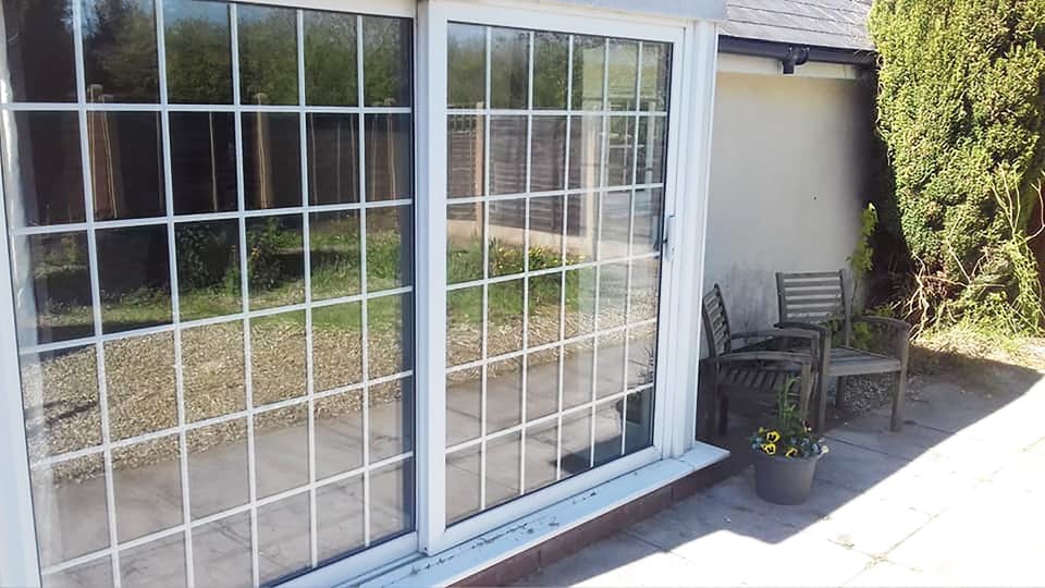 Seating area outside
