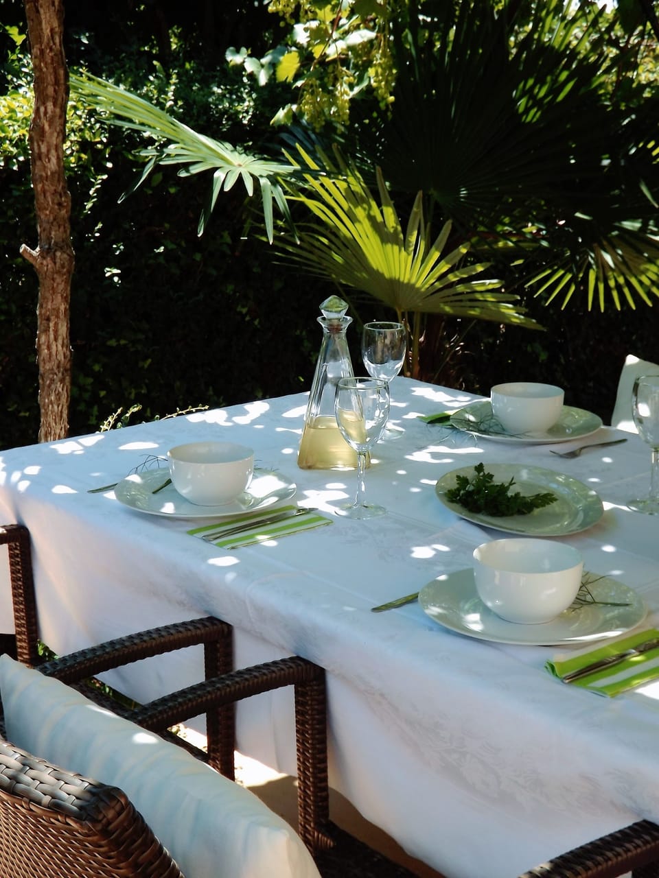 Outdoor dining