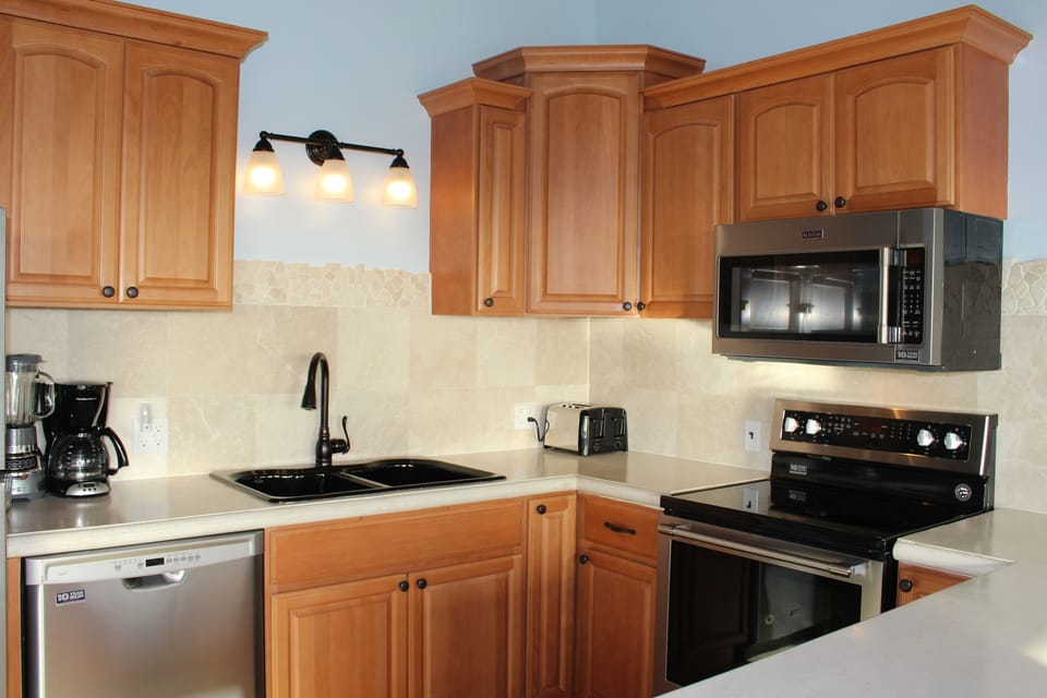 Fully equipped kitchen
