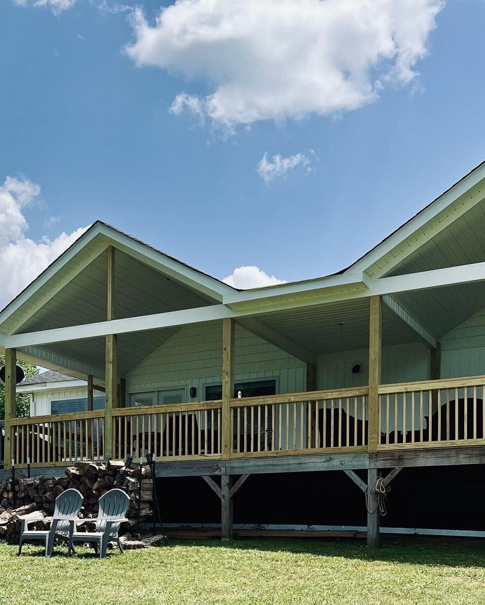Covered Back Deck