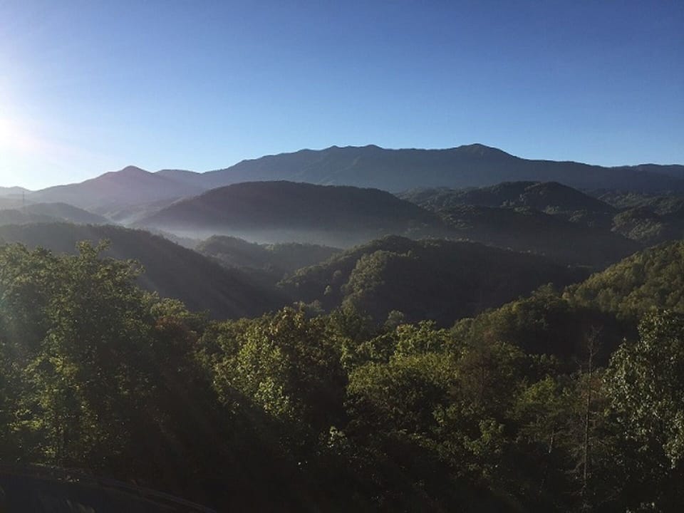 View from  top of the mountain