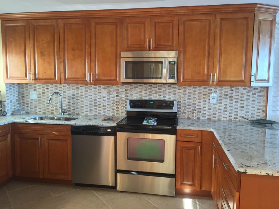 Stainless appliances