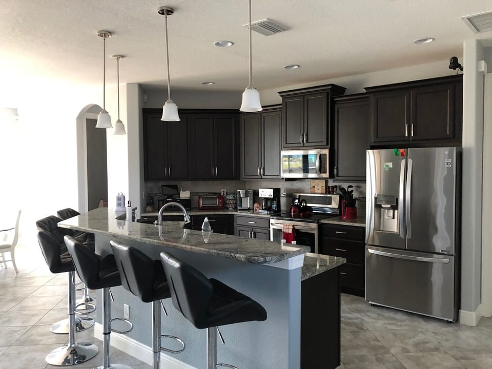Kitchen With Eating Area