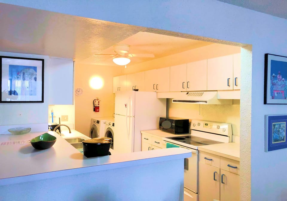 Bright breezy kitchen