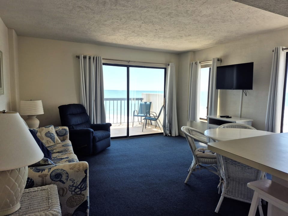Oceanfront living area