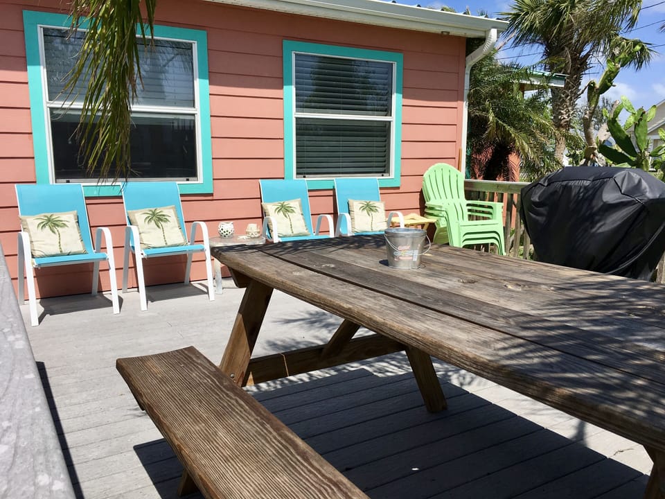 Picnic table that seats 8