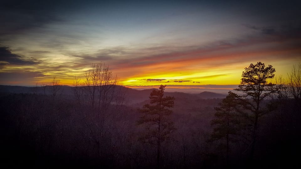 Stunning sunsets from the back deck or looking out from the Great Room.