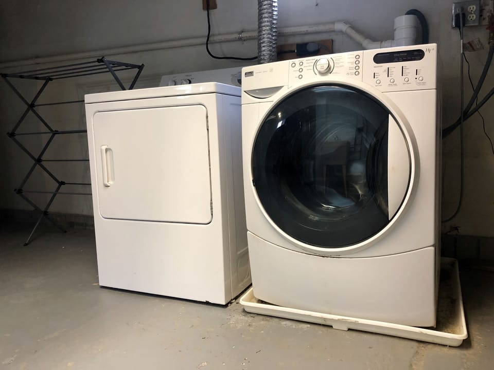 New Washer and Dryer