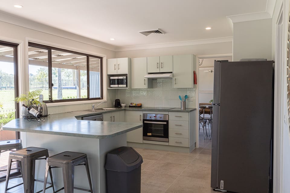 Hunter Gleann Homestead- The kitchen has it all. Coffee machine included.
