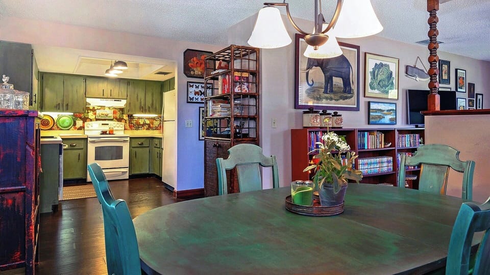 Enter into Kitchen/Dining Area
