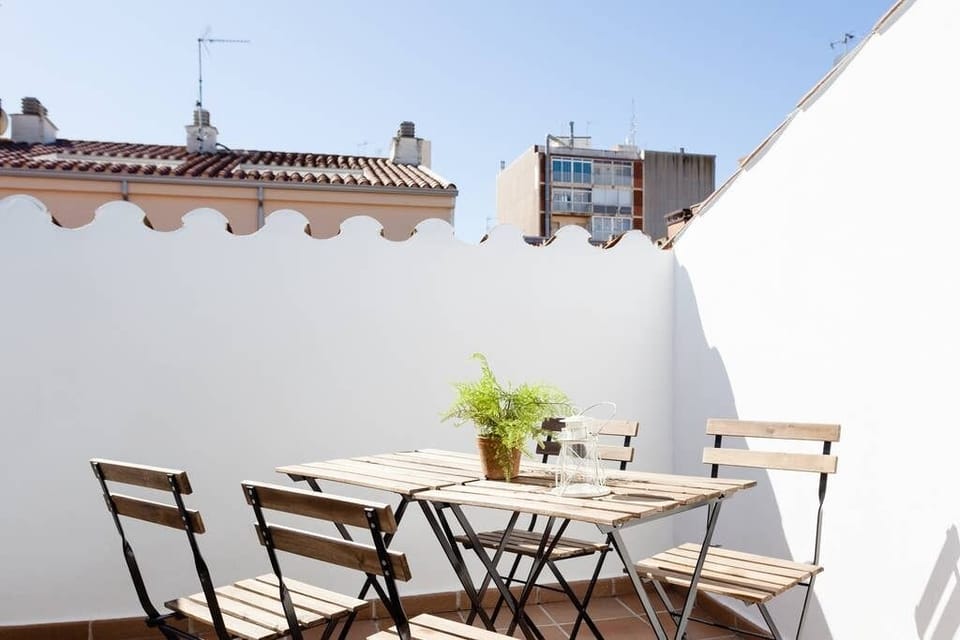 Marina Boutique Duplex - Terrace upstairs