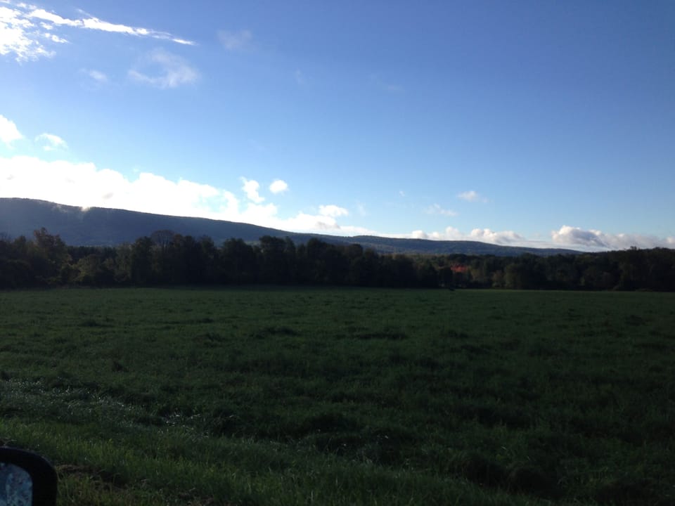 Ahhh the Vermont views!