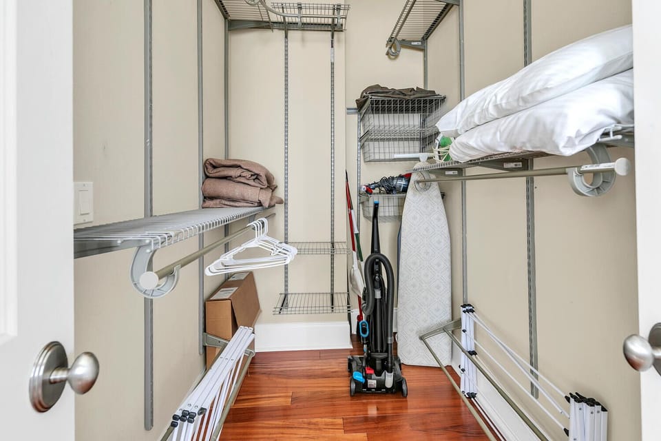 Master bedroom closet