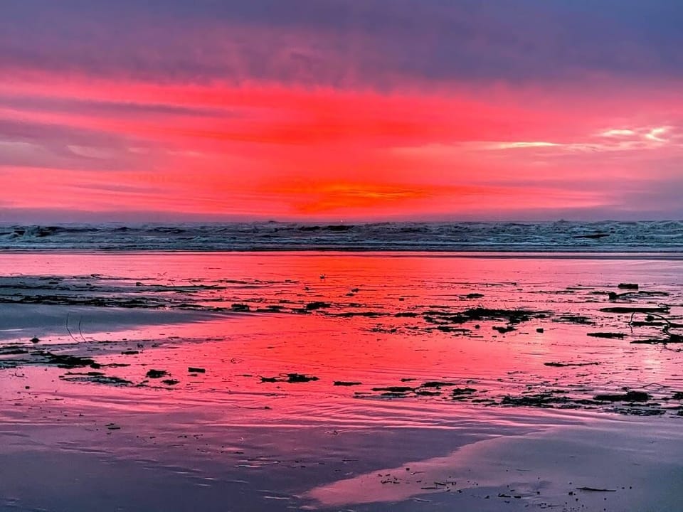 Sunset at big Stump