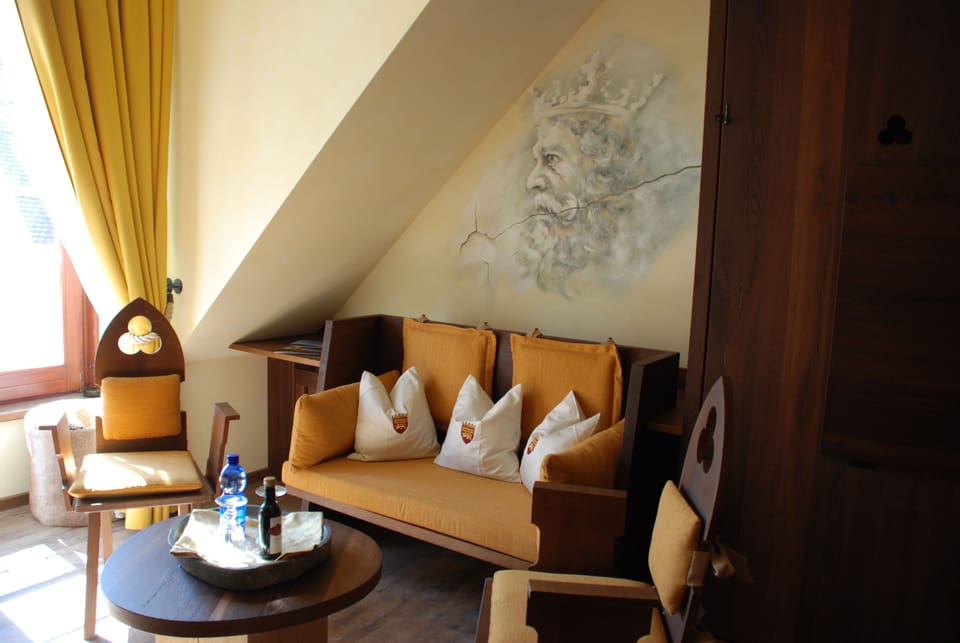 Suite, Multiple Beds, Non Smoking, Partial Lake View | Living area | Flat-screen TV