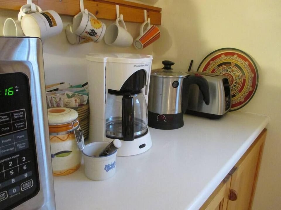 Well equipped galley kitchen
