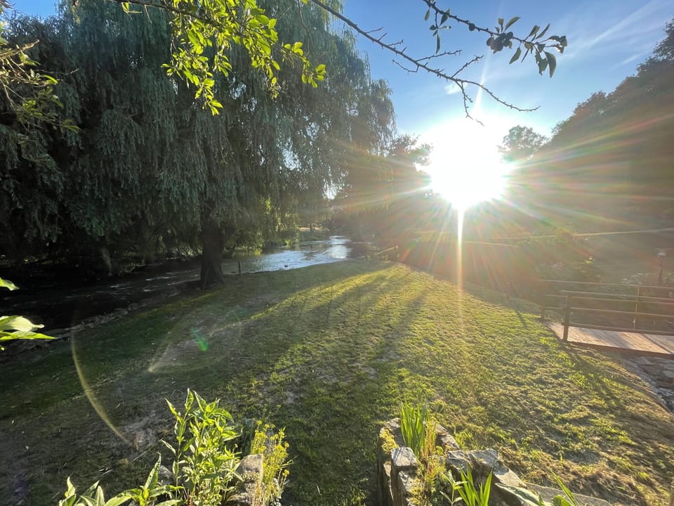 View from private terrace
