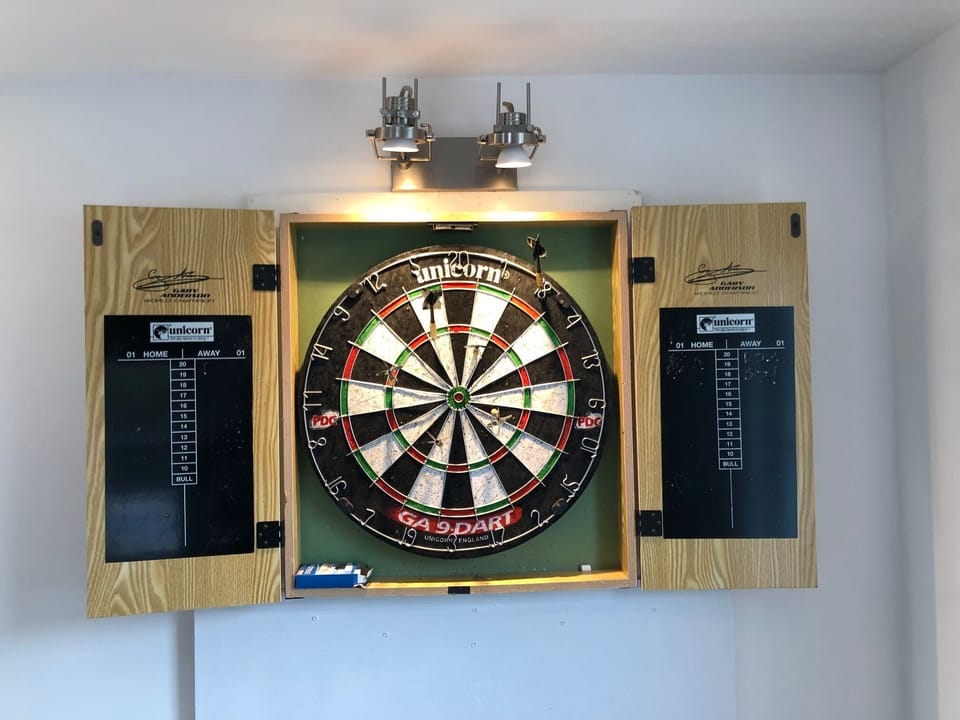 Darts board