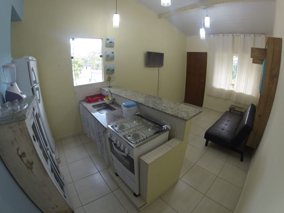 Family Apartment, 2 Double Beds, Non Smoking | Private kitchen | Fridge, oven, stovetop, cookware/dishes/utensils