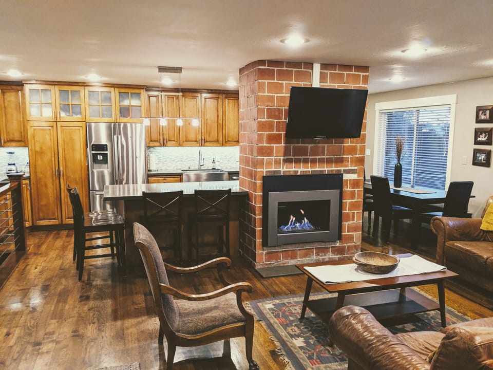 Upstairs Living Room/Kitchen