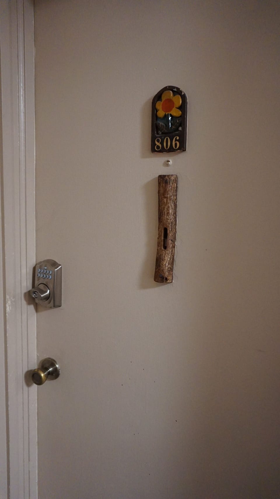 Electronic door lock for keyless entry