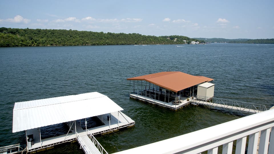 White dock